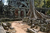 Banteay Kdei temple - west gopura of the third enclosure.